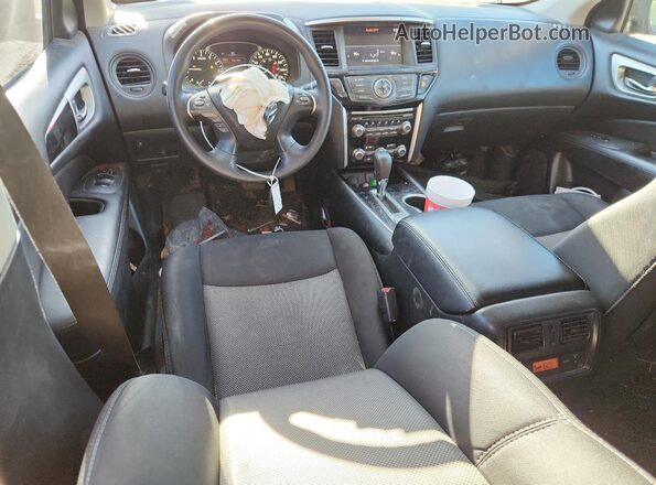 5N1DR2MN0JC660883 2018 NISSAN PATHFINDER Gray Dashboard view