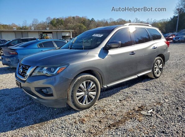 5N1DR2MN1JC642277 2018 NISSAN PATHFINDER Gray Front left