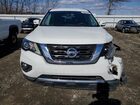 2017 Nissan Pathfinder S White vin: 5N1DR2MN2HC652326