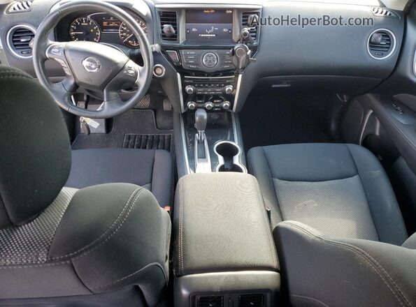 5N1DR2MN2HC652326 2017 NISSAN PATHFINDER White Widok deski rozdzielczej