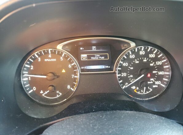 5N1DR2MN2HC652326 2017 NISSAN PATHFINDER White Widok zestawu wskaźników