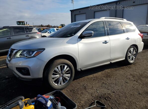 5N1DR2MN4KC612644 2019 NISSAN PATHFINDER Silver Front left