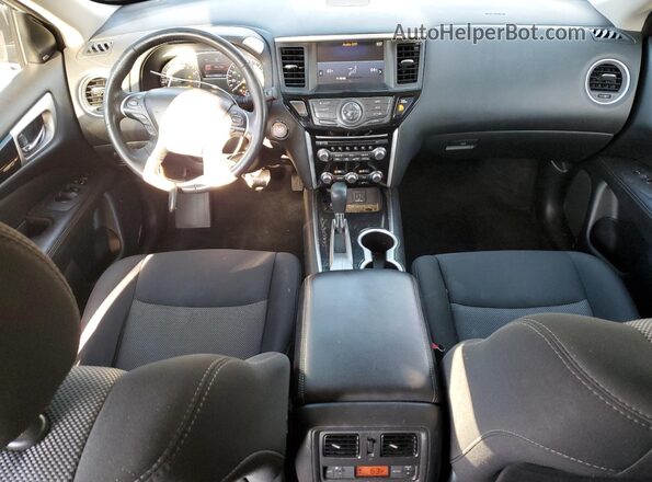 5N1DR2MN4KC612644 2019 NISSAN PATHFINDER Silver Dashboard view