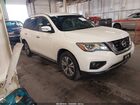 2018 Nissan Pathfinder Sv White vin: 5N1DR2MN8JC622236