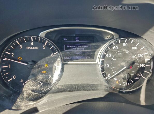 5N1DR2MNXHC697482 2017 NISSAN PATHFINDER Gray Instrument cluster view