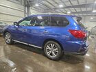 2018 Nissan Pathfinder S Синий vin: 5N1DR2MNXJC622299