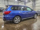 2018 Nissan Pathfinder S Синий vin: 5N1DR2MNXJC622299