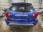 2018 Nissan Pathfinder S Синий vin: 5N1DR2MNXJC622299