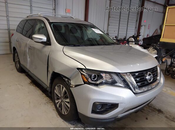 5N1DR2MNXKC596773 2019 NISSAN PATHFINDER Silver Front right