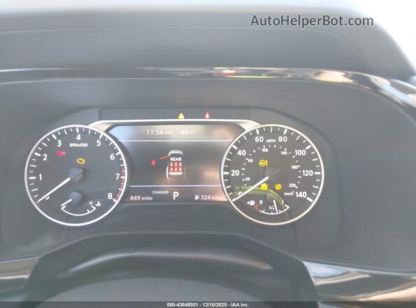 5N1DR3BA9SC296695 2025 NISSAN PATHFINDER Gray Widok tylnych siedzeń