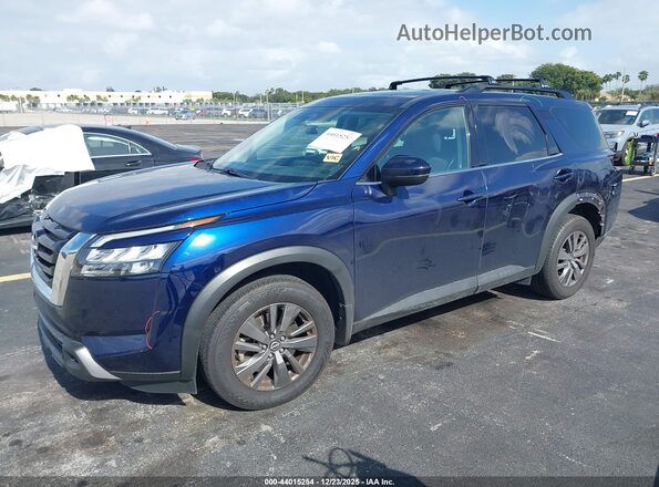 5N1DR3BD1PC277995 2023 NISSAN PATHFINDER Navy Передняя левая четверть