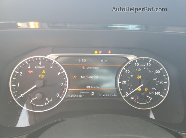5N1DR3CA6SC284468 2025 NISSAN PATHFINDER Серый Вид щитка приборов
