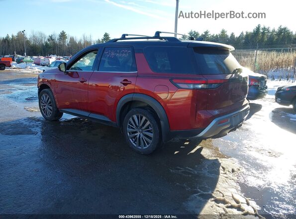 5N1DR3CD0RC203260 2024 NISSAN PATHFINDER Maroon Задня ліва чверть