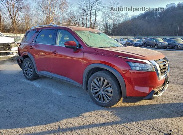 5N1DR3CDXSC212084 2025 NISSAN PATHFINDER Red Передня права чверть
