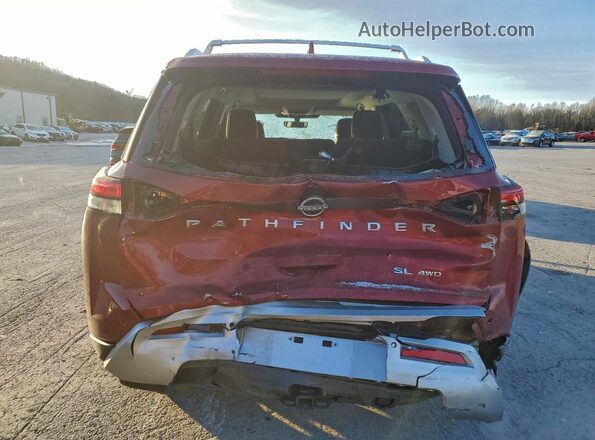 5N1DR3CDXSC212084 2025 NISSAN PATHFINDER Red Вид ззаду