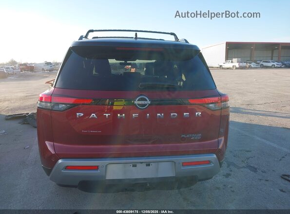5N1DR3DJ3PC272204 2023 NISSAN PATHFINDER Красный 