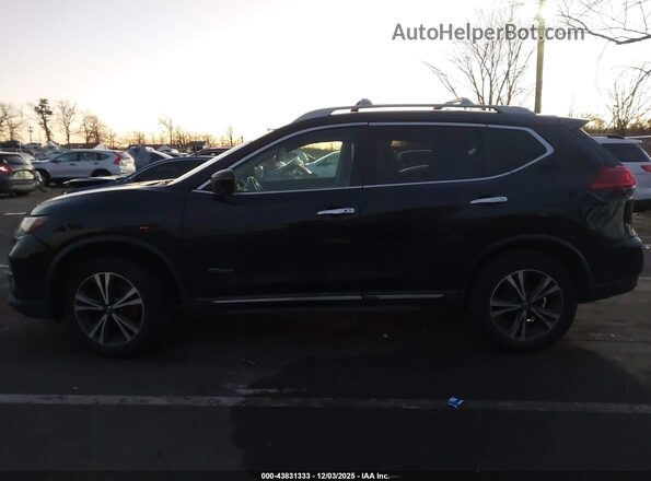 5N1ET2MV0HC811141 2017 NISSAN ROGUE HYBRID Черный Панорамный вид салона 360°
