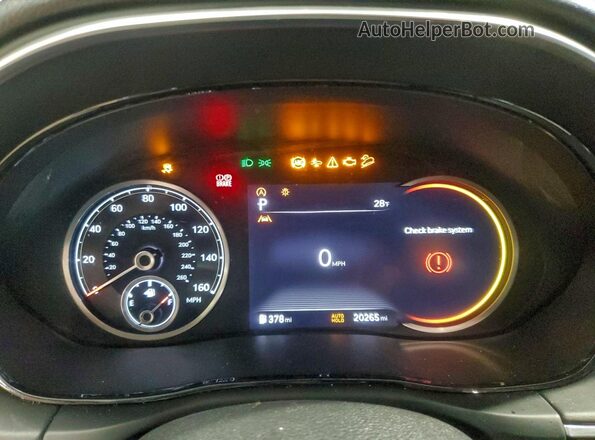 5NMMADTB5SH032948 2025 GENESIS GV70 Silver ხელსაწყოთა პანელის ხედი