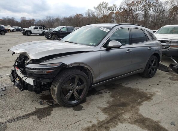 5NMMCDTC4SH025024 2025 GENESIS GV70 Gray წინა მარცხენა ხედი სამი მეოთხედიდან