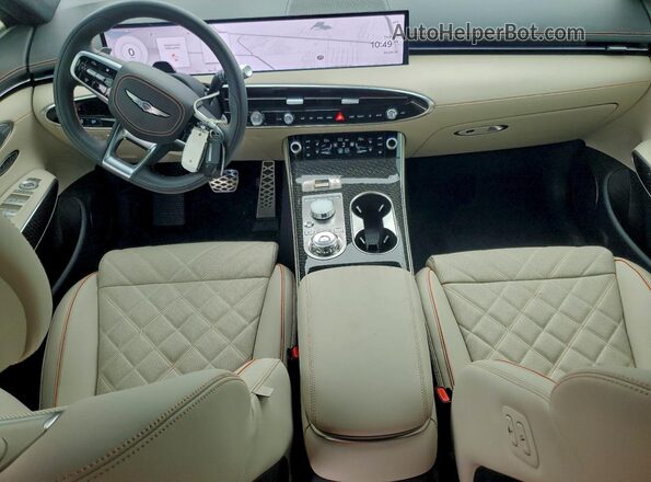 5NMMEDTC5TH038599 2026 GENESIS GV70 Белый Вид панели приборов