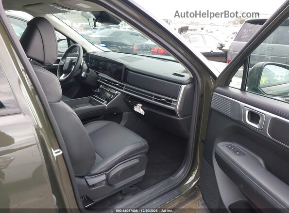 5NMP24GL3SH129255 2025 HYUNDAI SANTA FE Green Widok wnętrza z przodu