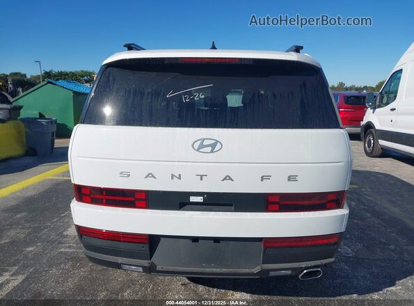 5NMP24GL6TH156693 2026 HYUNDAI SANTA FE White 
