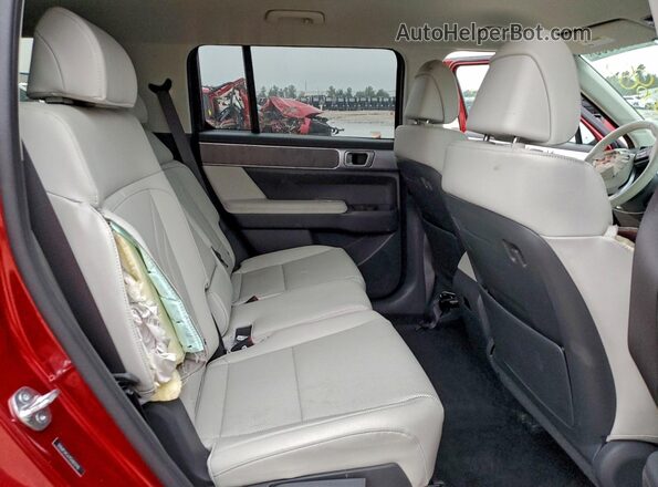 5NMP24GL9SH092910 2025 HYUNDAI SANTA Burgundy Vista interior trasera