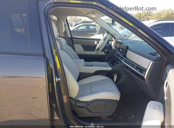 5NMP24GLXTH178194 2026 HYUNDAI SANTA FE Gray Widok wnętrza z przodu