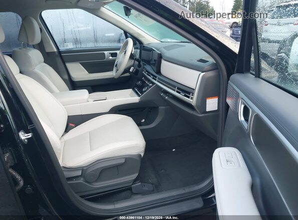 5NMP2DG17RH009306 2024 HYUNDAI SANTA FE HYBRID Черный Вид салона спереди