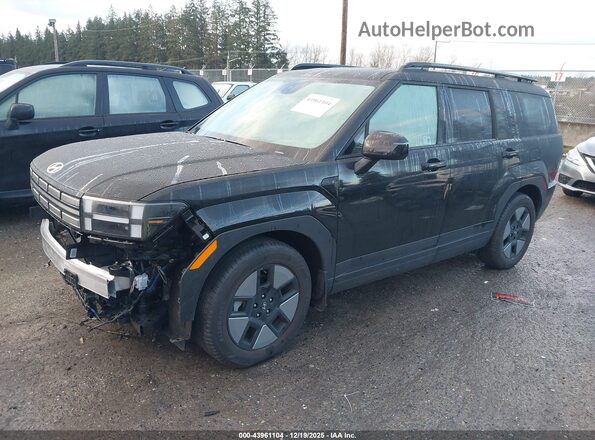 5NMP2DG17RH009306 2024 HYUNDAI SANTA FE HYBRID Черный Передняя левая четверть