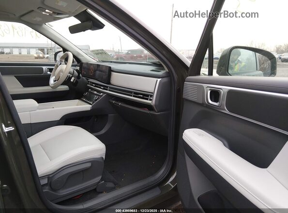 5NMP2DGL0RH060499 2024 HYUNDAI SANTA FE Green Widok wnętrza z przodu