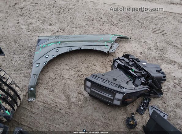 5NMP2DGL0RH060499 2024 HYUNDAI SANTA FE Green Widok zestawu wskaźników