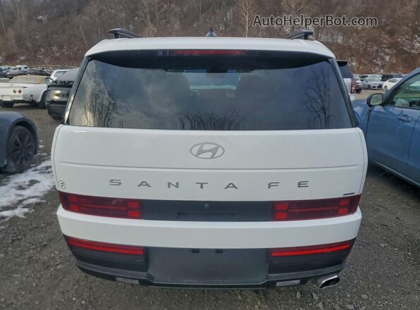 5NMP2DGL1TH155161 2026 HYUNDAI SANTA White უკანა ხედი