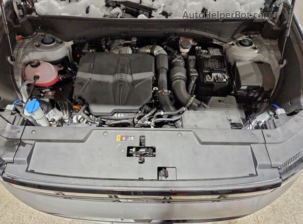 5NMP2DGL4SH088442 2025 HYUNDAI SANTA Silver Widok komory silnika