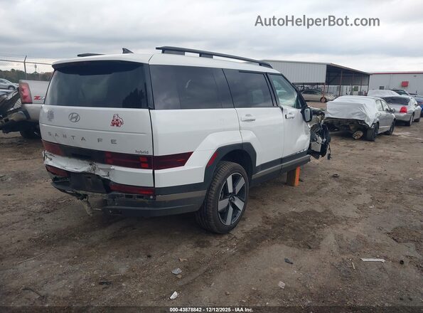 5NMP34G11RH005832 2024 HYUNDAI SANTA FE HYBRID Белый Задняя правая четверть