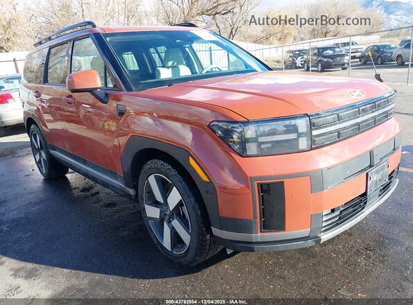 5NMP3DG14RH009695 2024 HYUNDAI SANTA FE HYBRID Orange Przód prawy