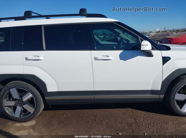 5NMP3DG17TH077710 2026 HYUNDAI SANTA FE HYBRID White Rear interior view