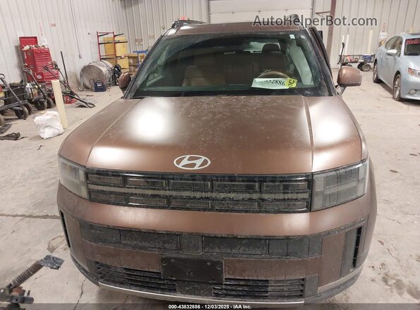5NMP3DG1XRH010494 2024 HYUNDAI SANTA FE HYBRID Коричневый Вид щитка приборов
