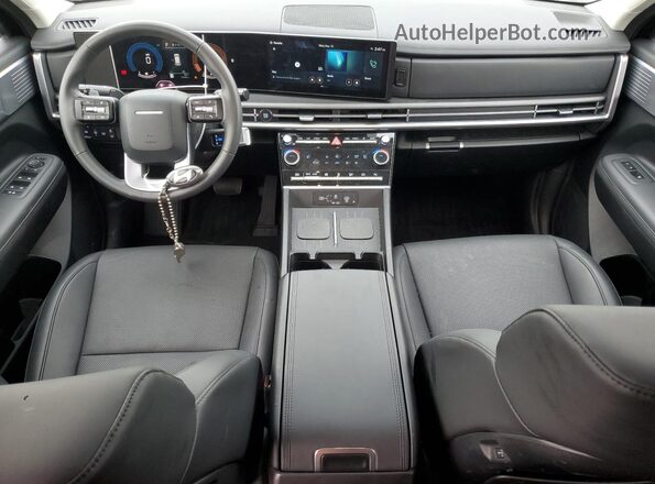 5NMP3DGL4SH097865 2025 HYUNDAI SANTA Black Widok deski rozdzielczej