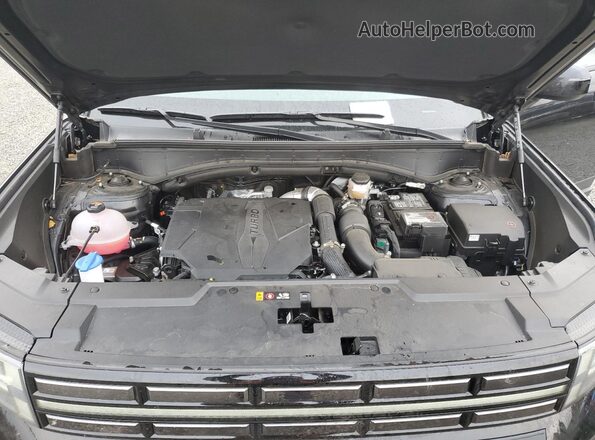 5NMP3DGL4SH097865 2025 HYUNDAI SANTA Black Widok komory silnika
