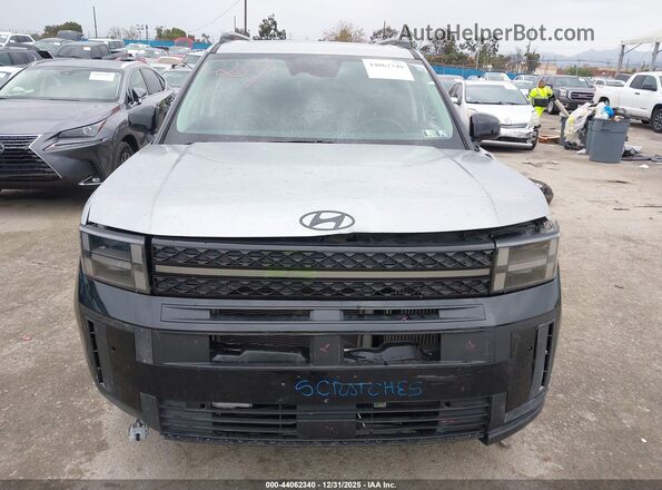 5NMP3DGL8RH040269 2024 HYUNDAI SANTA FE Silver Widok wnętrza z tyłu