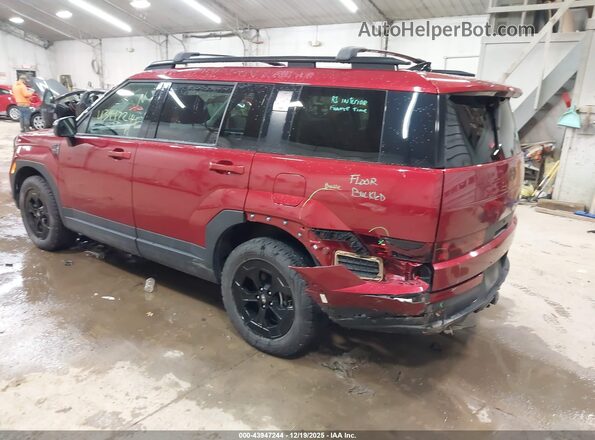 5NMP3DGL9SH089308 2025 HYUNDAI SANTA FE Красный Задняя левая четверть