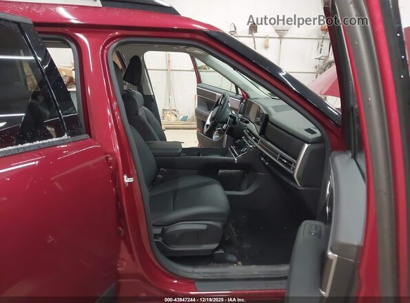 5NMP3DGL9SH089308 2025 HYUNDAI SANTA FE Красный Вид салона спереди