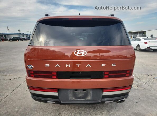 5NMP44GL1SH085847 2025 HYUNDAI SANTA Orange უკანა ხედი