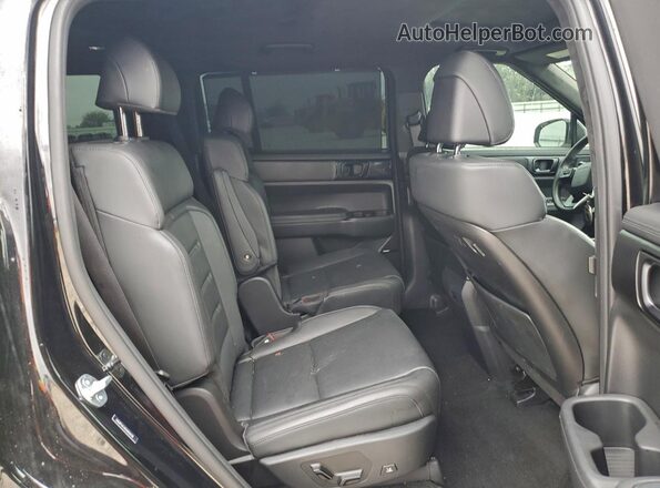 5NMP54G19SH036438 2025 HYUNDAI SANTA FE CALLIGRAPHY Black Widok wnętrza z tyłu