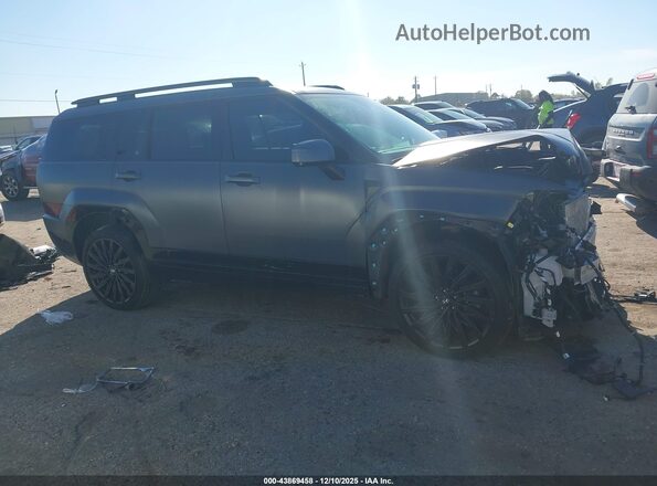 5NMP54GL5RH061493 2024 HYUNDAI SANTA FE CALLIGRAPHY Gray Սալոնի հետևի տեսք