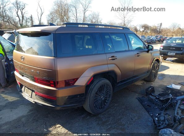 5NMP5DG10RH007162 2024 HYUNDAI SANTA FE HYBRID Brown Tył prawy