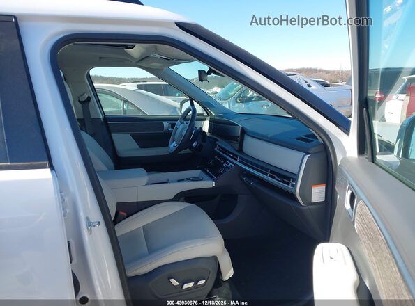 5NMP5DG16RH010180 2024 HYUNDAI SANTA FE HYBRID Белый Вид салона спереди