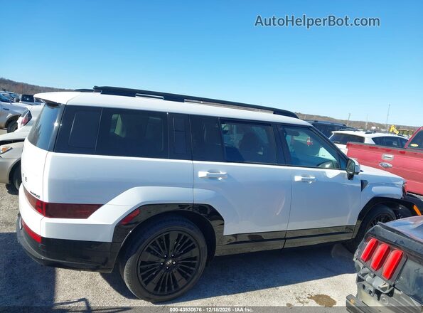 5NMP5DG16RH010180 2024 HYUNDAI SANTA FE HYBRID Белый Вид задней части салона