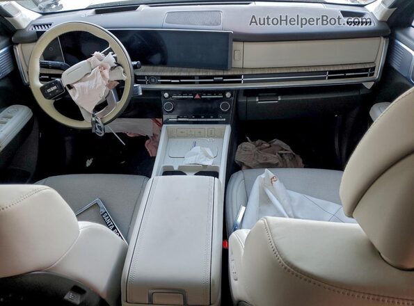 5NMP5DG19RH012182 2024 HYUNDAI SANTA FE CALLIGRAPHY Gray Widok deski rozdzielczej